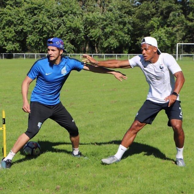 Exercice en duel sur le terrain